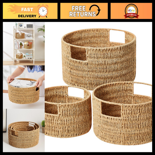 Large hand woven wicker - large,