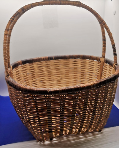 Vintage wicker gathering - wicker,