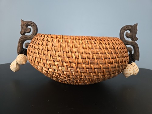 Collectable hand woven rattan - hand,