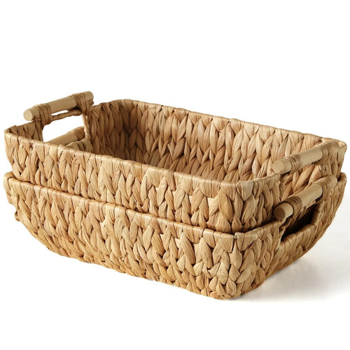 Pack wicker storage baskets - storage,